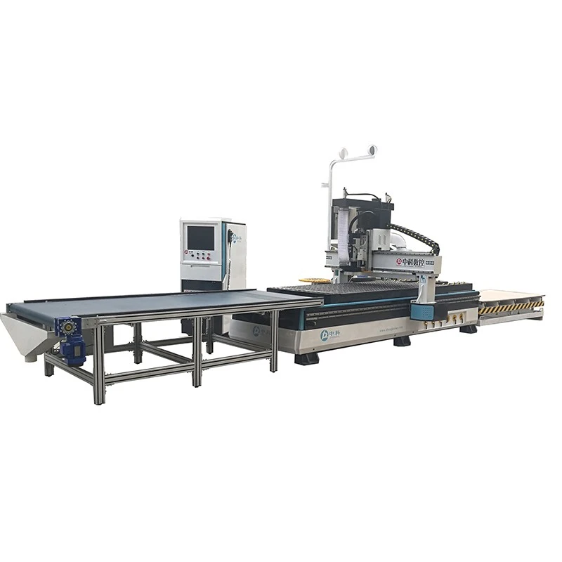 Auto Loading And Unloading Table ATC Cnc Router factory